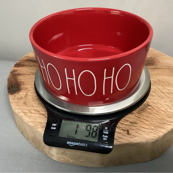🔴 Beautiful Rae Dunn “Ho Ho Ho” Christmas Dog Bowl - Candy Bowl - Candle Holder - Picture 12 of 12